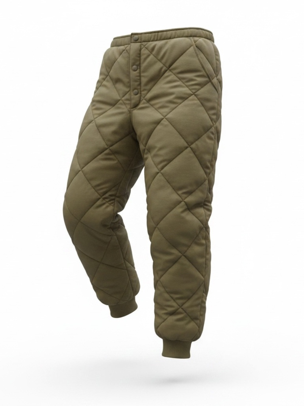 Vintage Eddie Bauer Goose Down Pants XL Quilted Puffer Insulated Outdoor USA